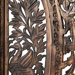 Ширма с  орнаментом ручная резьба Indian Antique Furniture варинант исполнения - 4 | Loft Concept в Уфе