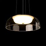 Подвесной светильник  с плоским прозрачным стеклянным плафоном Grada Light варинант исполнения - 8 | Loft Concept в Уфе