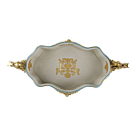 Чаша с орнаментом на бронзовых ножках в виде львов Eden Garden варинант исполнения - 2 | Loft Concept в Уфе