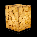 Торшер прямоугольный из натурального камня Calcite Geometry варинант исполнения - 5 | Loft Concept в Уфе