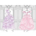 Megan Hess. Elegance варинант исполнения - 2 | Loft Concept в Уфе