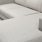 Мебельная ткань Шенилл серо-голубой цвет 142 см T4-47 варинант исполнения - 12 | Loft Concept в Уфе