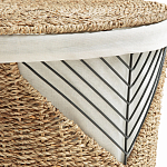 Плетеная корзина для белья Juste Wicker Basket варинант исполнения - 4 | Loft Concept в Уфе