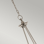 Люстра с прозрачными плафонами из пузырчатого стекла Kichler варинант исполнения - 8 | Loft Concept в Уфе