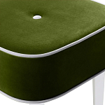 Квадратный мягкий пуф на белых ножках Winton Pouf Square варинант исполнения - 2 | Loft Concept в Уфе