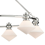 Люстра с ромбовидными плафонами Pointed Diamond Shade варинант исполнения - 1 | Loft Concept в Уфе