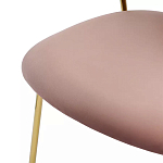 Стул Singer Chair без подлокотников Розовый Велюр варинант исполнения - 6 | Loft Concept в Уфе