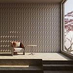 Гипсовая 3D Панель FERRUM варинант исполнения - 1 | Loft Concept в Уфе