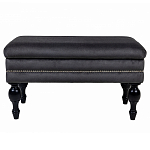 Мягкая банкетка с зоной для хранения Casket Dark Grey варинант исполнения - 1 | Loft Concept в Уфе