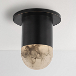 Потолочный светильник светодиодный с плафоном из натурального камня Purgatory варинант исполнения - 1 | Loft Concept в Уфе