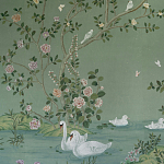 Обои ручная роспись Harpsden blue варинант исполнения - 1 | Loft Concept в Уфе