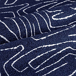 Мебельная ткань Букле синий цвет 140 см T3-8 варинант исполнения - 1 | Loft Concept в Уфе