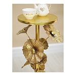 Столик приставной из металла с основанием в виде цветочной композиции Flower Arrangement Table варинант исполнения - 6 | Loft Concept в Уфе