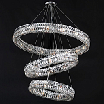 Хрустальная Люстра Элизабет из трех колец Хром  варинант исполнения - 1 | Loft Concept в Уфе