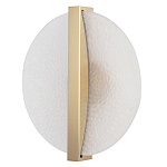 Бра с белым матовым стеклянным плафоном круглой формы Soft Glow Harmony варинант исполнения - 3 | Loft Concept в Уфе