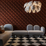 Гипсовая 3D Панель AZTECA варинант исполнения - 1 | Loft Concept в Уфе