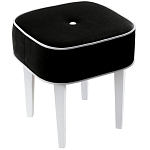 Квадратный мягкий пуф на белых ножках Winton Pouf Square варинант исполнения - 9 | Loft Concept в Уфе