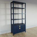 Стеллаж со стеклянными полками Elsa Dreams Blue варинант исполнения - 1 | Loft Concept в Уфе