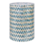 Столик с инкрустацией с перламутровым узором Rona варинант исполнения - 1 | Loft Concept в Уфе