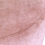 Банкетка овальная пыльно-розовый велюр на 4-х металлических ножках золотого цвета SANJAY варинант исполнения - 5 | Loft Concept в Уфе