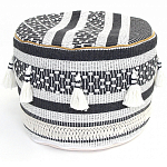 Пуф  Black and White Ornament варинант исполнения - 1 | Loft Concept в Уфе