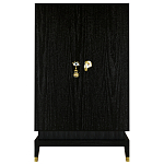 Платяной шкаф Elsa Dreams Black с 2-мя фасадами варинант исполнения - 5 | Loft Concept в Уфе