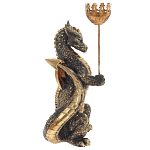 Подсвечник в виде дракона Dragon Candlestick Red Gold Blue Green варинант исполнения - 2 | Loft Concept в Уфе