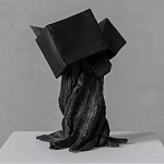 Скульптура «Окаменелый рост», Черный объект варинант исполнения - 1 | Loft Concept в Уфе