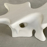 Кофейный стол природной формы Sirius White Coffee Table варинант исполнения - 1 | Loft Concept в Уфе