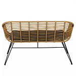 Кушетка плетеная из ротанга Wicker Сouch варинант исполнения - 2 | Loft Concept в Уфе