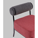 Кресло Ponpoun тёмно-серый бордо варинант исполнения - 2 | Loft Concept в Уфе