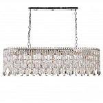 Люстра овальная с хрустальными подвесками Roul Crystal Light варинант исполнения - 6 | Loft Concept в Уфе