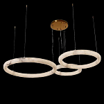 Люстра с 3-мя кольцами из натурального камня Minerals of Light варинант исполнения - 2 | Loft Concept в Уфе