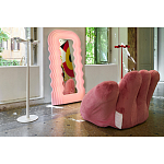 Дизайнерское плюшевое розовое кресло в форме руки Poltronova Joe Plush Taffy Pink Armchair варинант исполнения - 5 | Loft Concept в Уфе