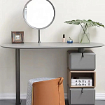 Консоль с зеркалом и  3-мя вращающимися ящиками Eloida варинант исполнения - 3 | Loft Concept в Уфе