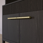 Стеллаж Primo с ящиками Темный орех варинант исполнения - 5 | Loft Concept в Уфе