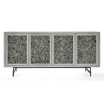 Буфет в гостиную с инкрустацией Palm Sideboard with Bone Inlay варинант исполнения - 1 | Loft Concept в Уфе
