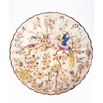 Чаша с цветочным орнаментом на ножке в виде бронзового ангела Eden Garden варинант исполнения - 4 | Loft Concept в Уфе