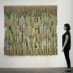 Художественный панно макраме Wall decor Voice the Forest варинант исполнения - 1 | Loft Concept в Уфе