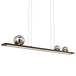 Светодиодная линейная люстра IONA Сhandelier black 103 варинант исполнения - 1 | Loft Concept в Уфе