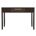 Элегантная Консоль Primo с выдвижным ящиком Темный орех варинант исполнения - 6 | Loft Concept в Уфе