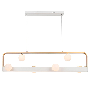 Люстра с бело-золотым каркасом MODERNIZE