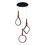 Подвесной светильник с геометрическими источниками света Geometric Architecture of Light варинант исполнения - 1 | Loft Concept в Уфе