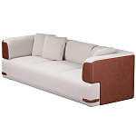 Трехместный диван Richmond с кожаной отделкой варинант исполнения - 2 | Loft Concept в Уфе