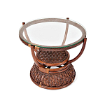 Столик кофейный из ротанга Eloise варинант исполнения - 1 | Loft Concept в Уфе