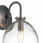 Бра с куполообразным прозрачным плафоном Glass Dome with Seeds варинант исполнения - 1 | Loft Concept в Уфе