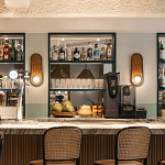 Бра с декором из плетеного бамбука Wicker Oval Lamp варинант исполнения - 2 | Loft Concept в Уфе