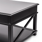 Широкий кофейный столик с ящиком Monsignor варинант исполнения - 2 | Loft Concept в Уфе