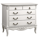 Комод белый из массива бука в стиле прованс White Provence варинант исполнения - 3 | Loft Concept в Уфе