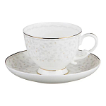 Чайный сервиз белого цвета из фарфора на 6 персон 15 предметов Floral Charm варинант исполнения - 1 | Loft Concept в Уфе